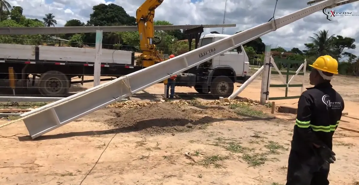 Subestação Elétrica Aérea